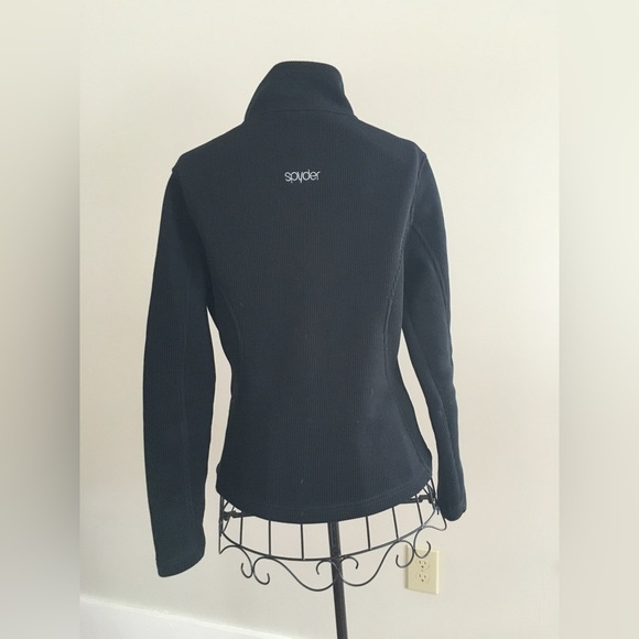 Spyder Full Zip Knit Sweater Jacket - Picture 5 of 12